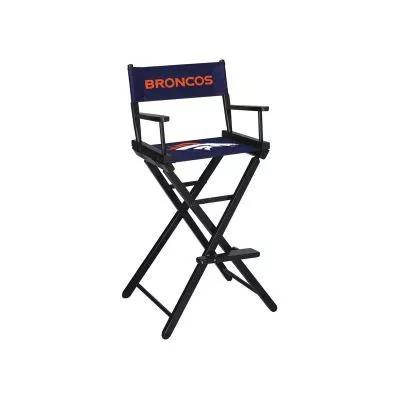 Denver Broncos Bar Height Directors Chair