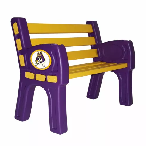 East Carolina Pirates Team 4' Park Bench