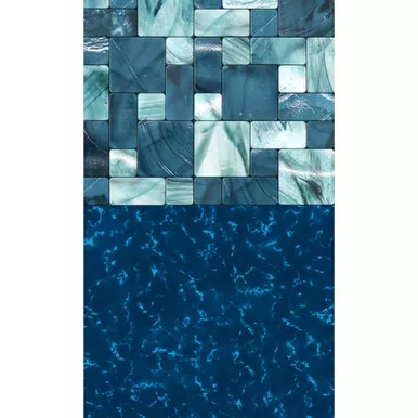 Emerald Coast 21-ft Round Above Ground Overlap Pool Liner - 48/54-in
