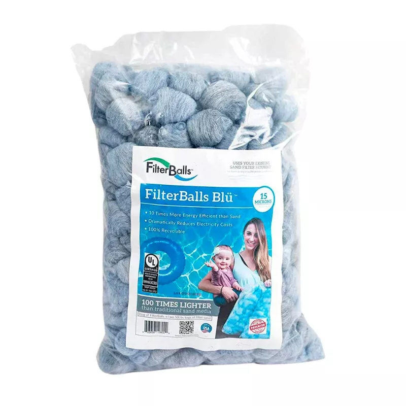 FilterBalls Blu – 15 Microns – For Sand Housing