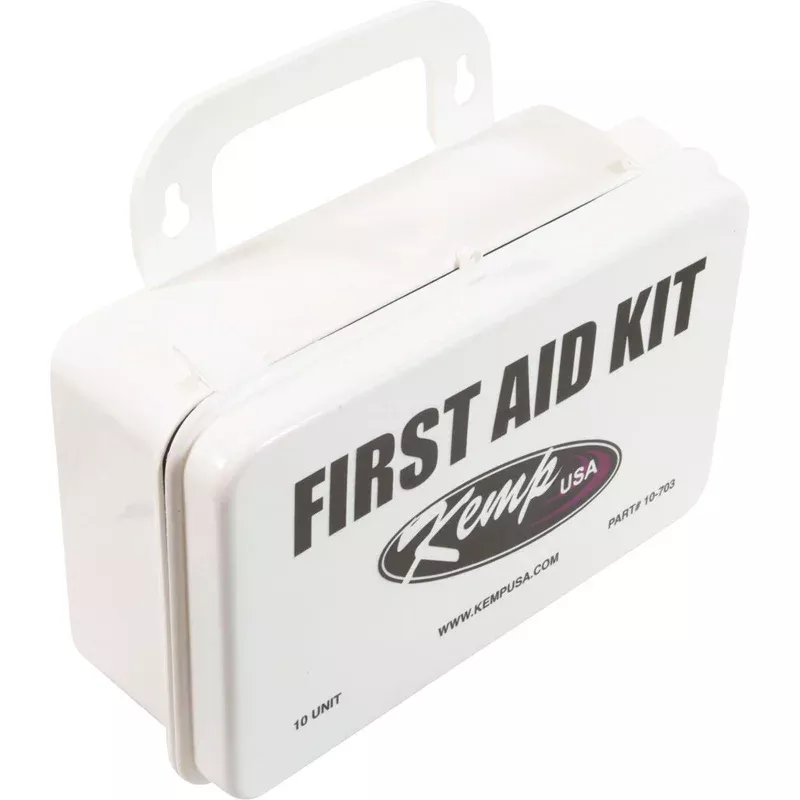 First Aid Kit, Kemp, 10 Person Unit