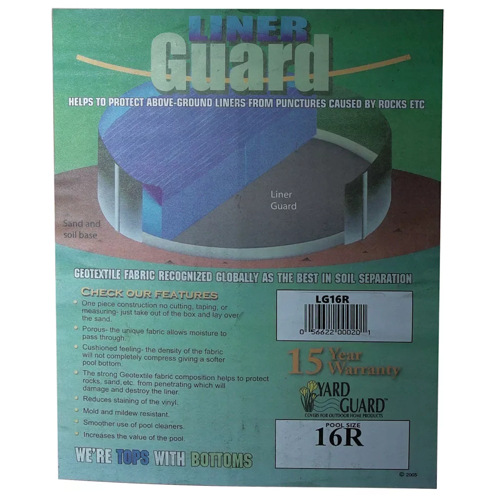 Floor Padding | LG | LG16R | 16 Ft Round Premium | Non Slip Perimeter Padding