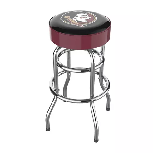 Florida State Seminoles 30" Chrome Bar Stool