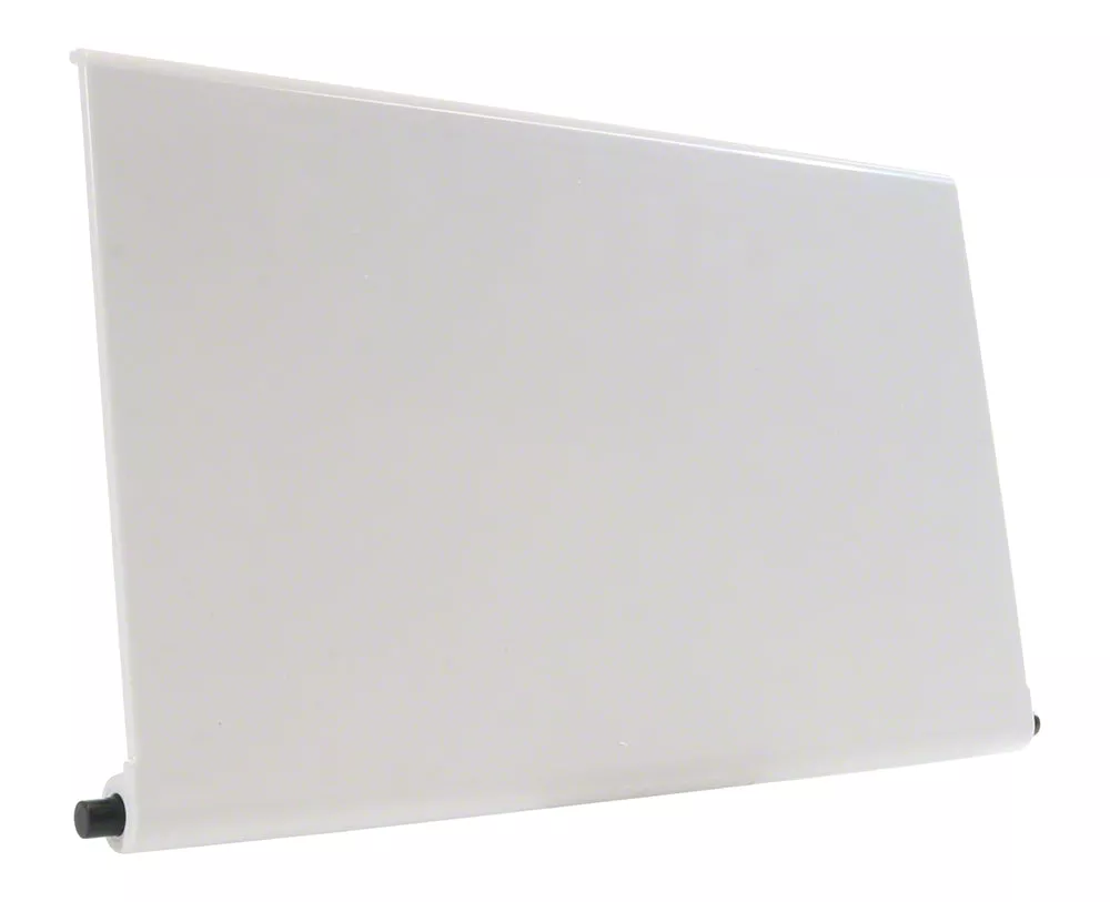FlowStar Skimmer Weir Plate With 2 Clips – White