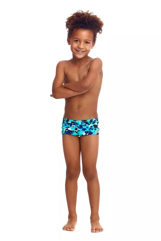 Funky Trunks – Toddler Square Trunks (Toddler Boys) – Holy Sea