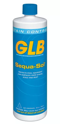 GLB Sequa-Sol Sequestering Agent Pool Stain Preventer - 1-Quart