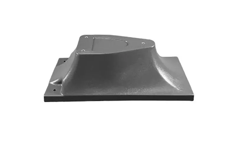 Global 3-Bolt Diving Board Base Without Jig for 8-Foot Board – Gray