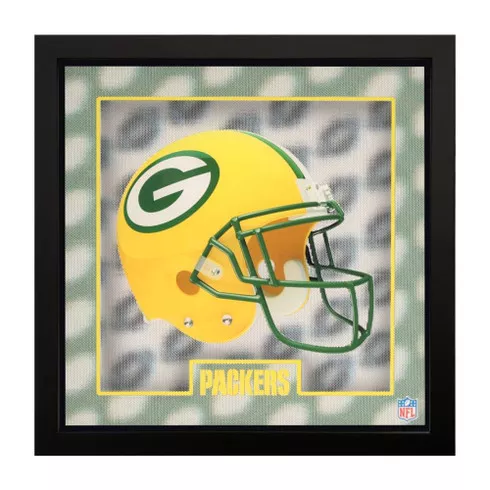 Green Bay Packers 5D Holographic Wall Art 12"x12"