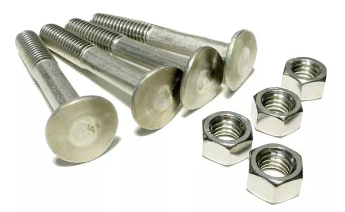 Hardware Kit for 2-Tread Elite Ladder, 4 bolts and nuts (60-701)