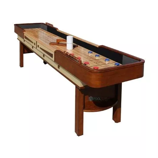 Hathaway Merlot Shuffleboard 9-Foot Table | Espresso | BG50358