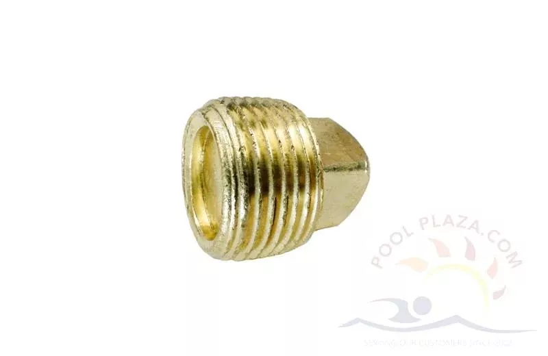 Hayward Heater Header Plug, 3/4 in. NPT, Brass (CHXPLG1930) - Obsolete