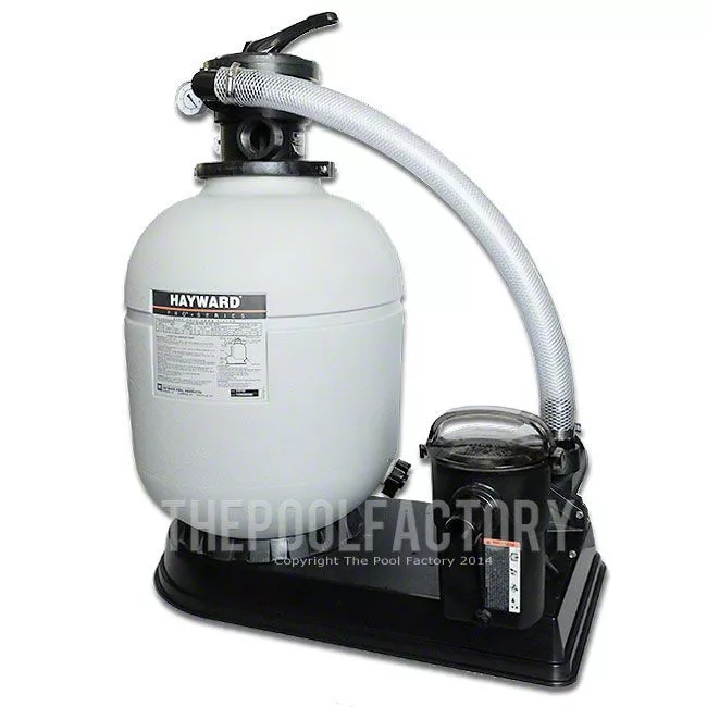Hayward S180T 18″ Sand Filter System 1.1 HP Power-Flo Pump