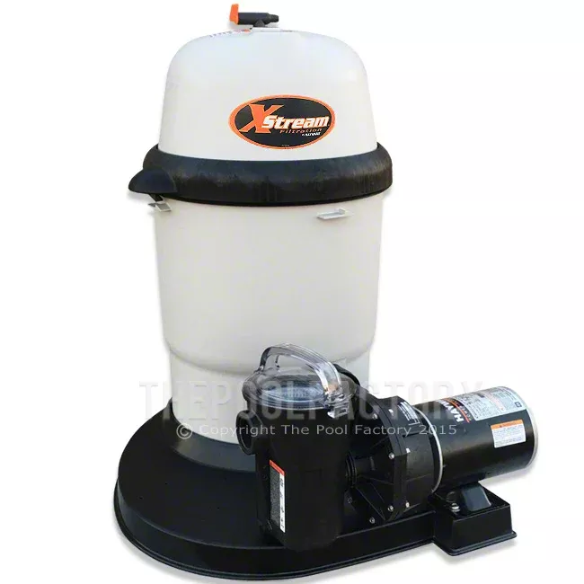 Hayward XStream 100 Cartridge Filter System .85 HP Power-Flo Pump