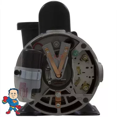 Hi-Flo, Pump, Waterway, 1.0hp, 115v, 2-Speed, 48 frame, 2" X2", 10.8/2.8 Amp