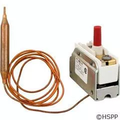 Hi-Limit, 5/16" dia, 36"Capillary, SPST, Screw Terminal, 25A