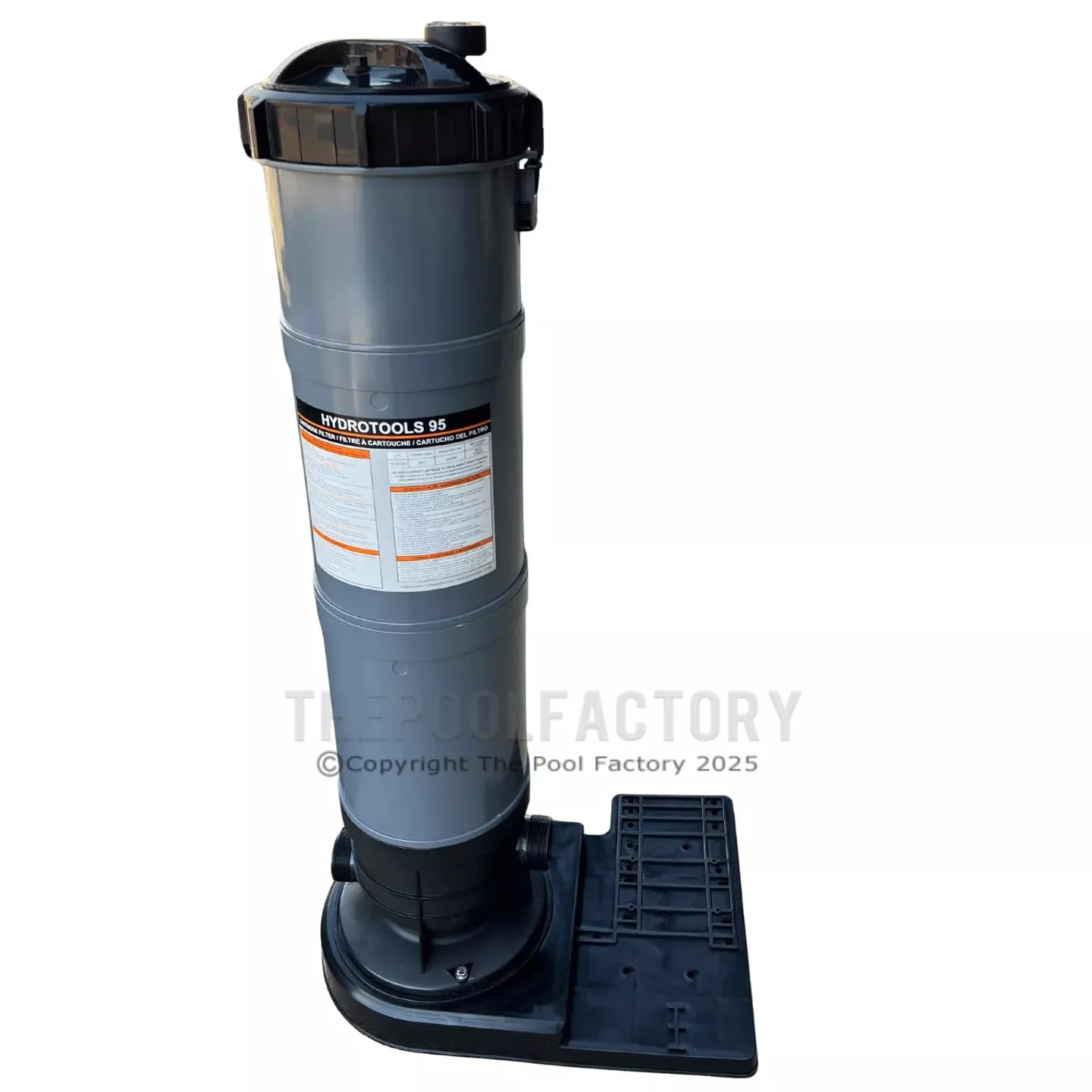Hydrotools 95 SQ. FT. Cartridge Filter Tank with Full Size Base & Hoses
