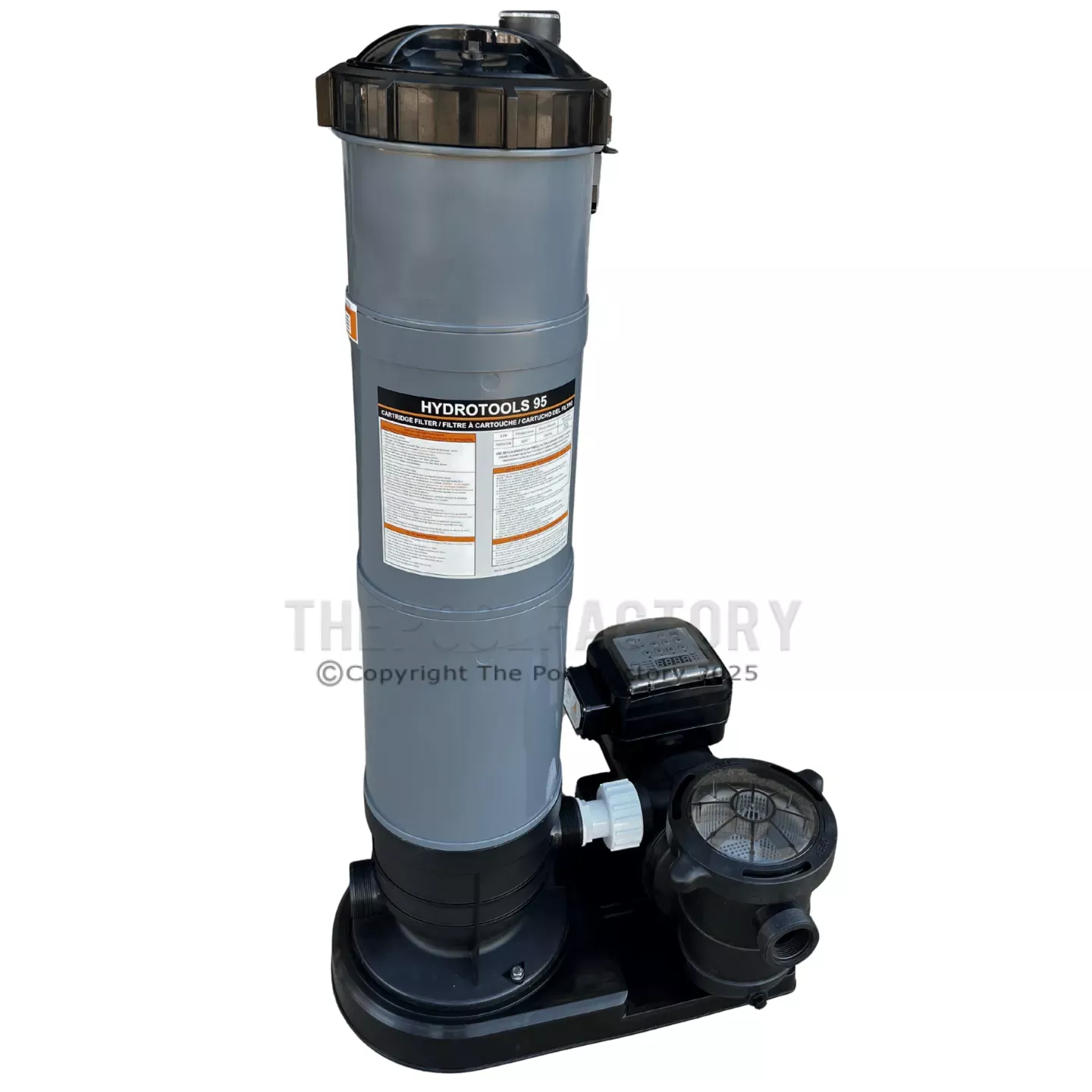 Hydrotools 95 SQ. FT. Cartridge System with 1.5-HP VARIABLE Speed Pump