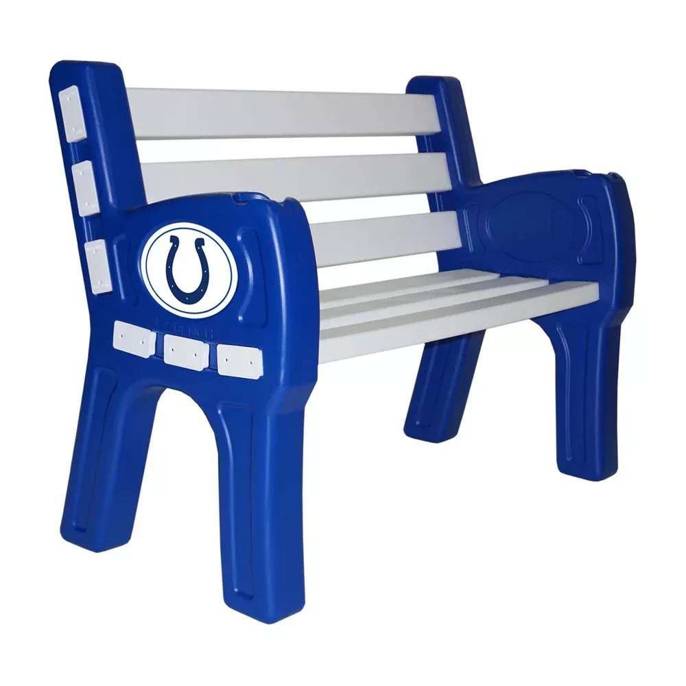 Indianapolis Colts 4' Park Bench