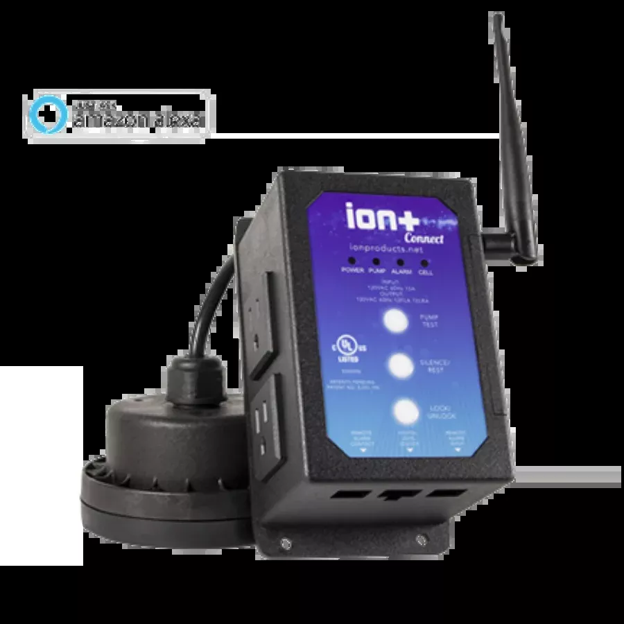 INPC20581 (Ion Technologies) | Cellular Ion+ Connect (10 ft Sensor Cord) – Smart Sensing Controller w/ Remote Monitoring & Alerts