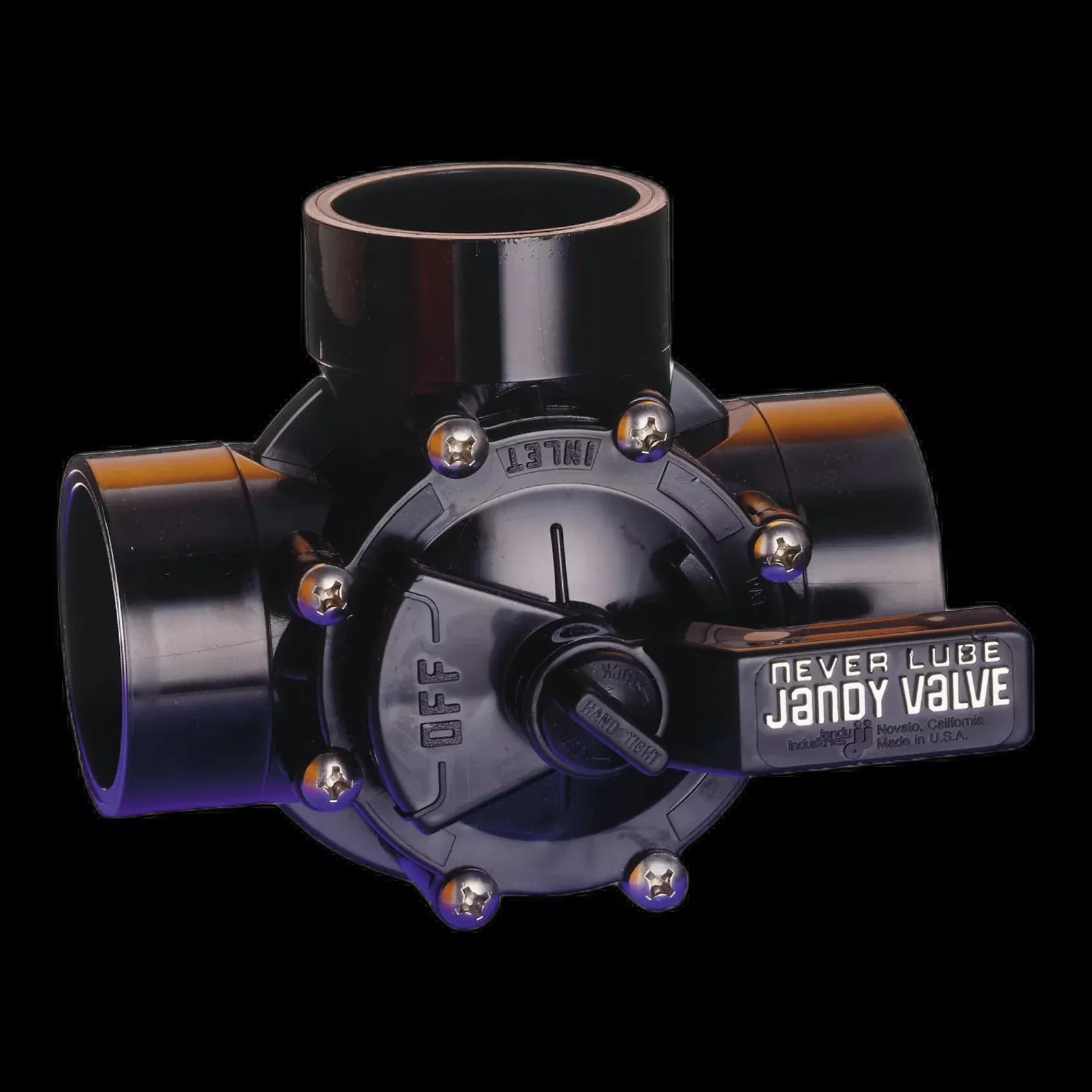 Jandy 2 Inch NeverLube 2-Way Valve - Slip x Slip