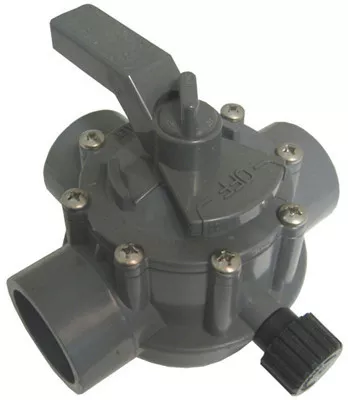 JANDY 3 WAY GRAY VALVE, 1-1/2" | 1154
