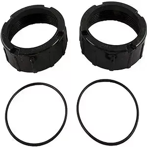 Jandy LXi Low No 3″ Coupling Nut Kit, w/ O-Ring, 2/PK || R0454000