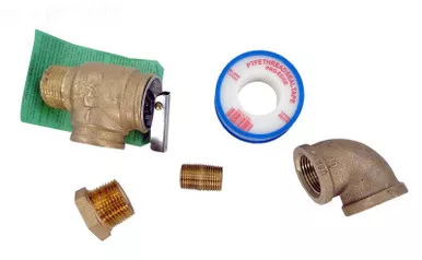 Jandy R0336101 Pressure Relief Valve Installation Kit for JXi Heaters