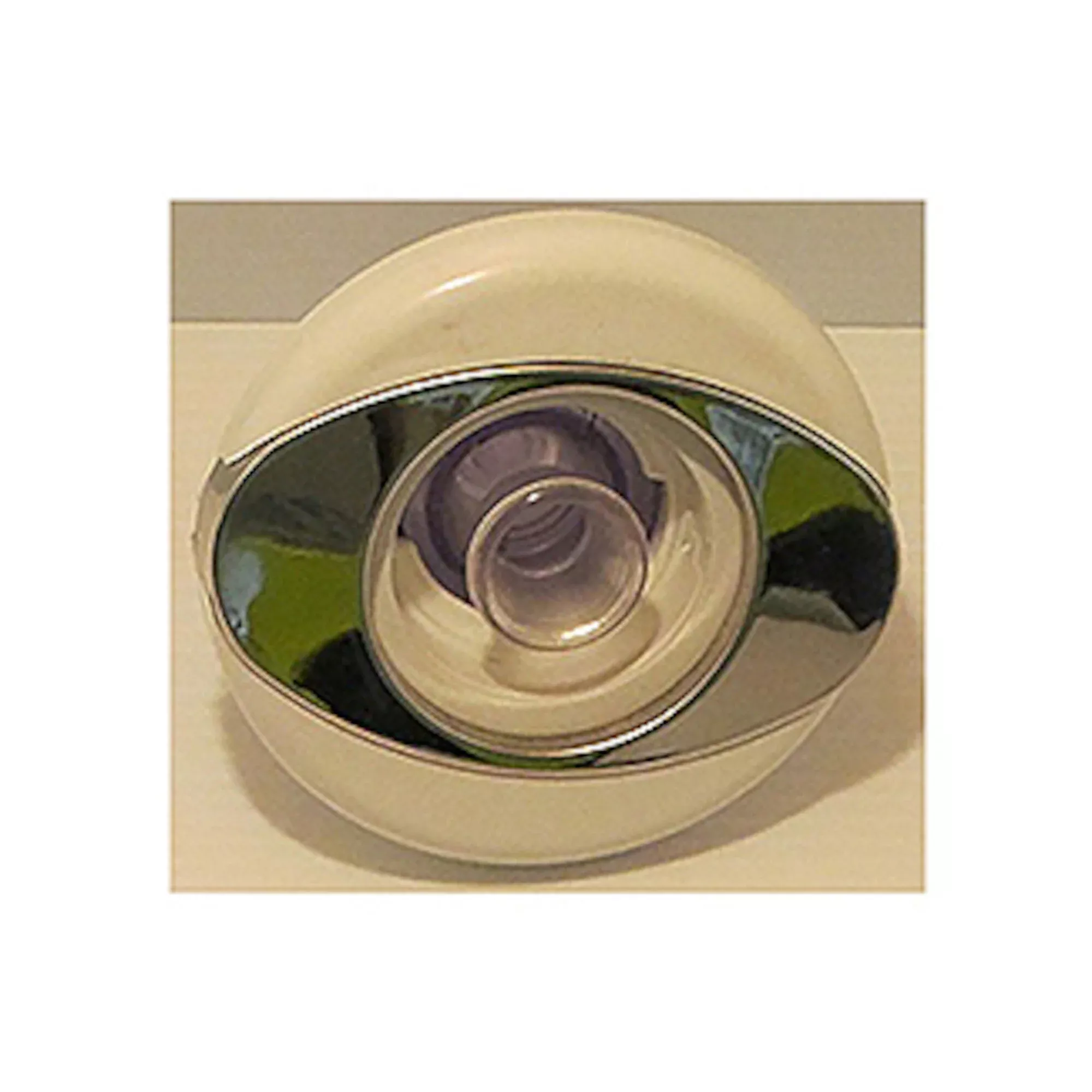 Jet, 2013, Poly Storm, Glo, Large Face, Directional,Threaded White/Clear : 240-8000CW-8S