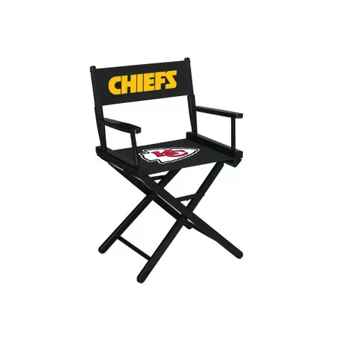 Kansas City Chiefs Table Height Directors Chair