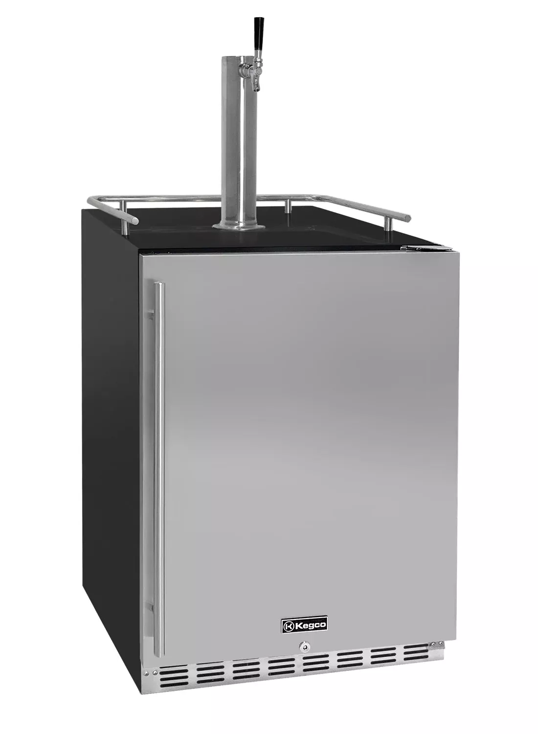 Kegco 24″ Single Faucet Built-In Kegerator – Indoor
