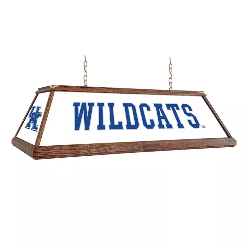 Kentucky Wildcats: Premium Wood White Pool Table Light