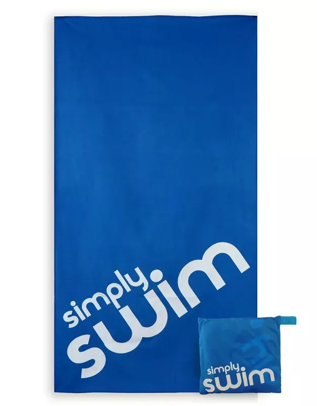 Large Microfibre Towel – Blue