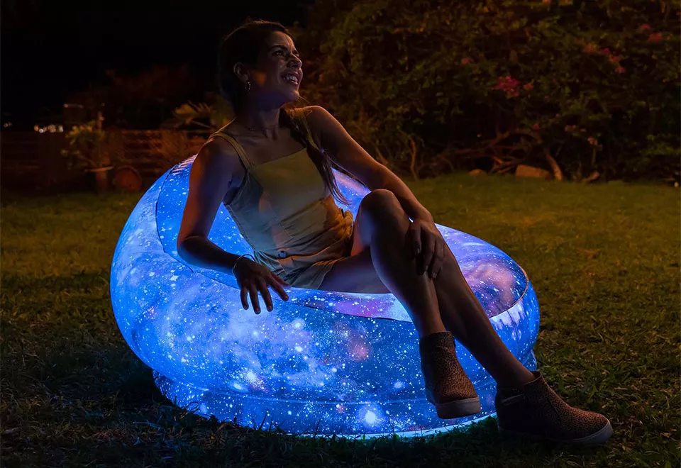 LED Galaxy Chair