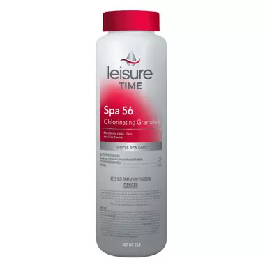 Leisure Time Cholorine Granules Spa 56, 2lb Container