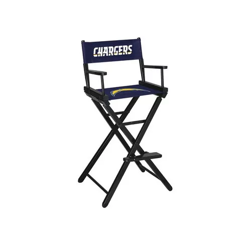 Los Angeles Chargers Bar Height Directors Chair