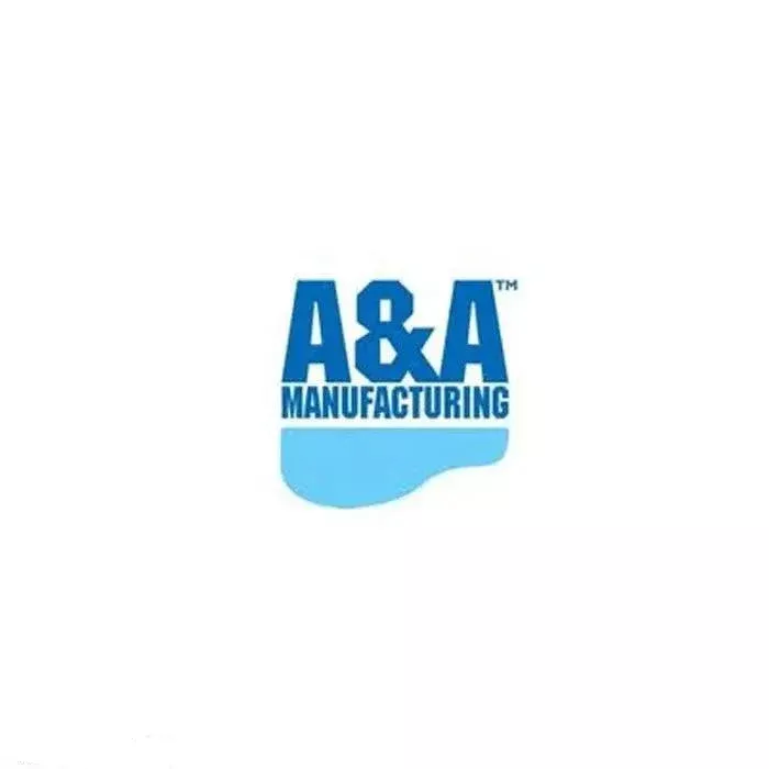 A&A Manufacturing Style II Cleaning Head Complete W/Floor Fitting [High Flow] (523311)