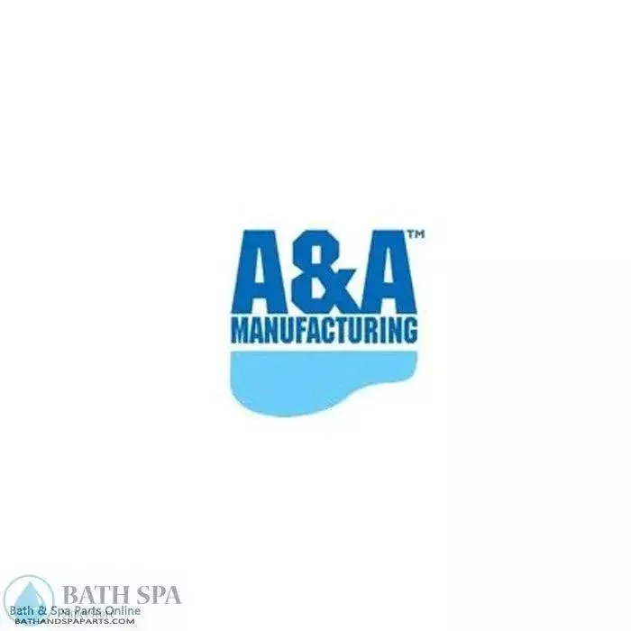 A&A Manufacturing Style II Cleaning Head Complete W/Floor Fitting [Low Flow] [Tan] (523602)