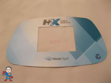 Master Spas H2X Overlay Sticker, Trapezoid ST Mini Panel
