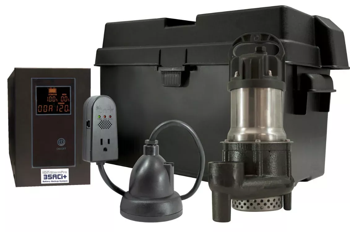 MET20375-b (Ion Technologies) | Ion 35ACi+ (1/3 HP) – Sump Pump Battery Backup AC System