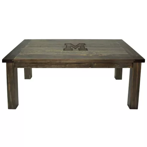 Michigan Wolverines Reclaimed Coffee Table
