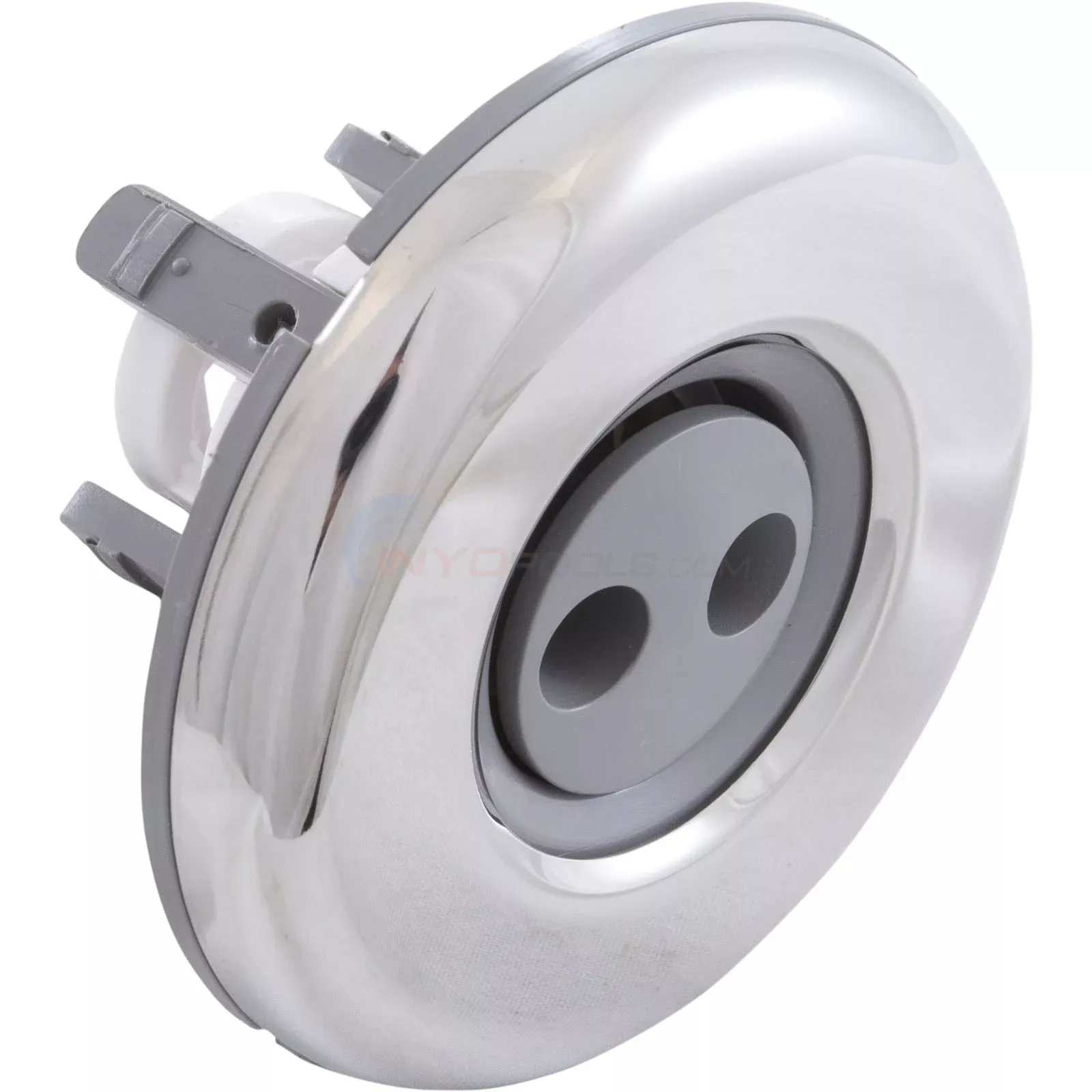 Mini Jet Adj. Whirly, Large Face, Smooth, SS/Gray (224-3177)