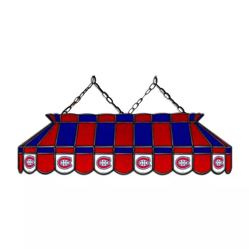 Montreal Canadiens 40" Stained Glass Lamp