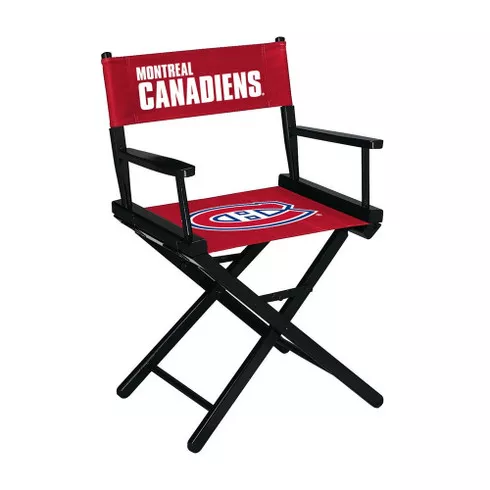 Montreal Canadiens Table Height Directors Chair