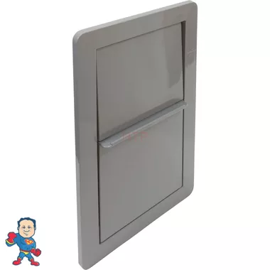 NLA Skimmer Weir, JWB Front Load, Silver