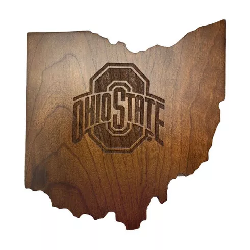 Ohio State University Wooden Magnetic Keyholder