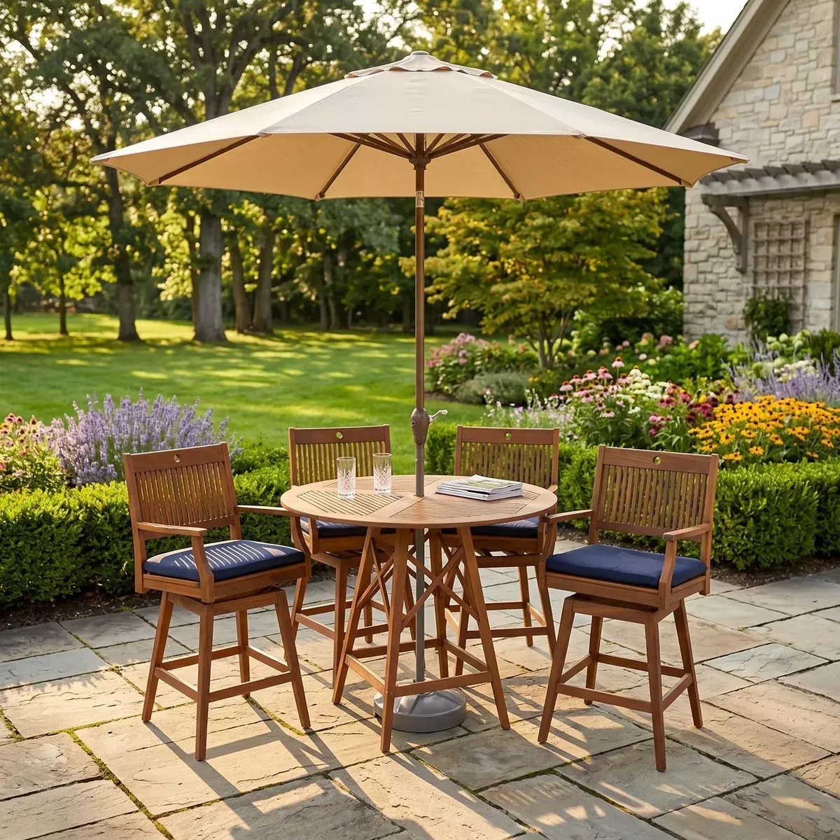 Opal 5 Piece Bar Height Group