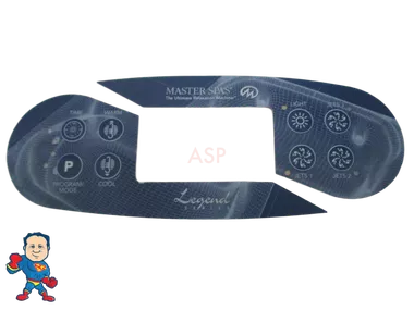 Overlay Master Spa Legend Series 2005-2012 (2) Piece (8) Button MP700