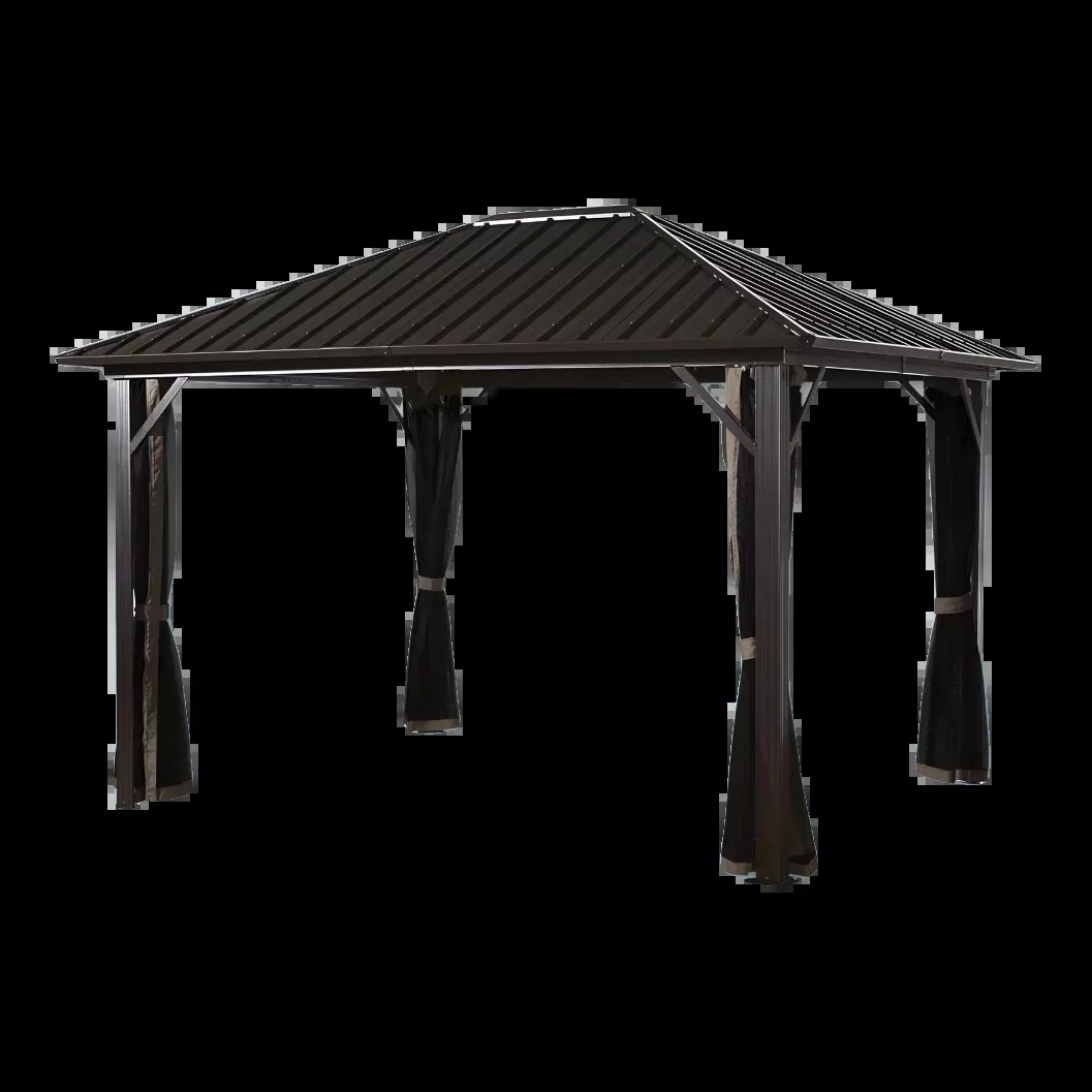 OWOW DAKOTA #53 GAZEBO 10’x12′ STEEL ROOF
