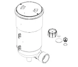 Paramount Paralevel Plumbing Kit 6 Pack - White # 004-760-2926-01