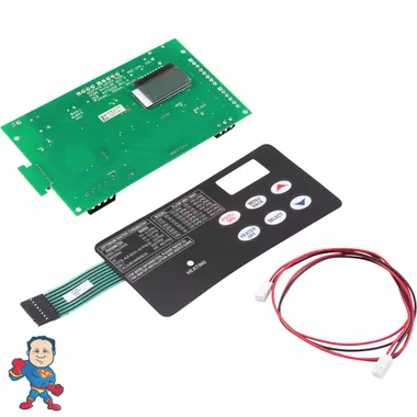 PC Board Pentair Max-E-Therm Nat./LP, Control w/ Membrane